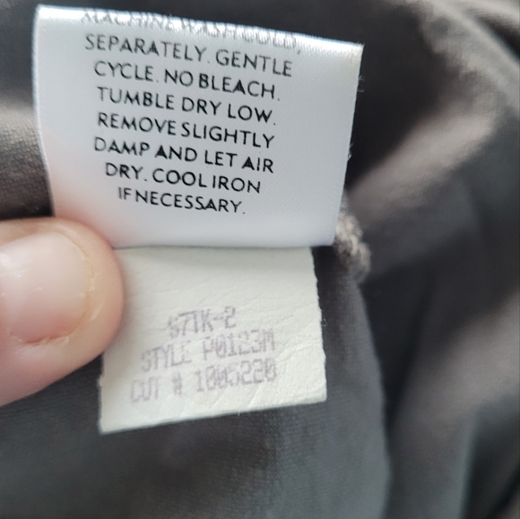 Eileen Fisher Organic Cotton Wide Cropped Pant Sz S - Picture 5 of 5